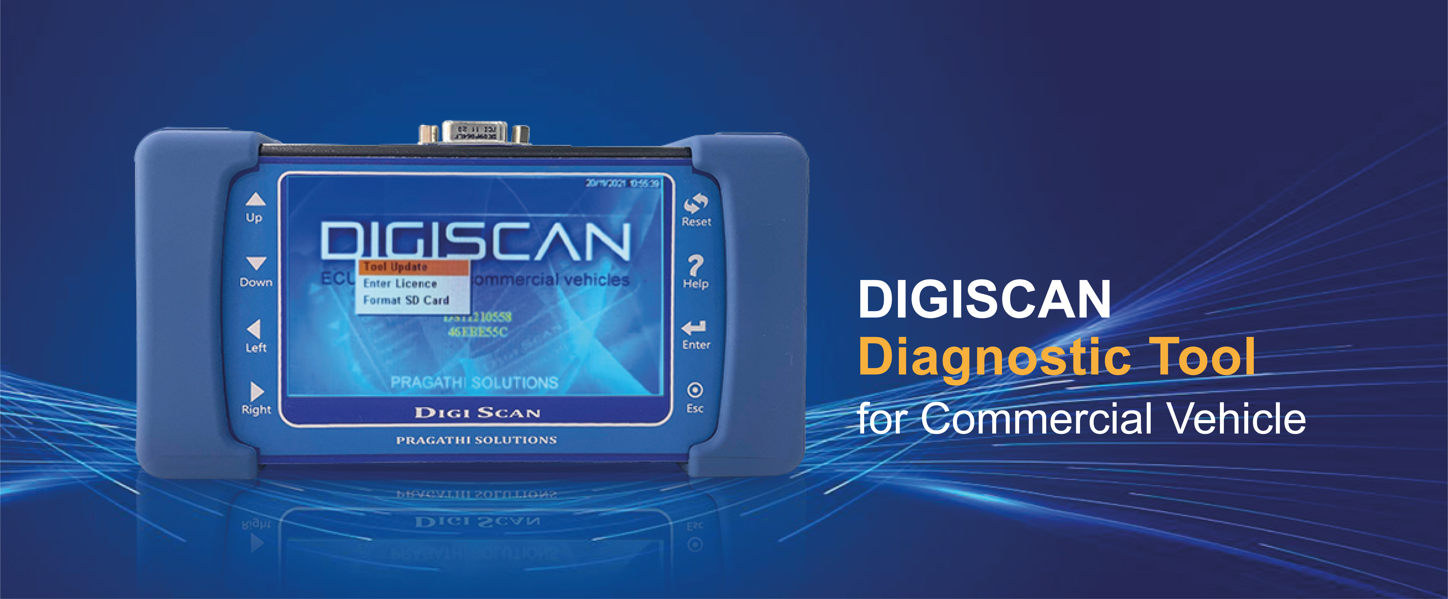 DIGISCAN
                  ECU Scanner for Commerical Vehicle